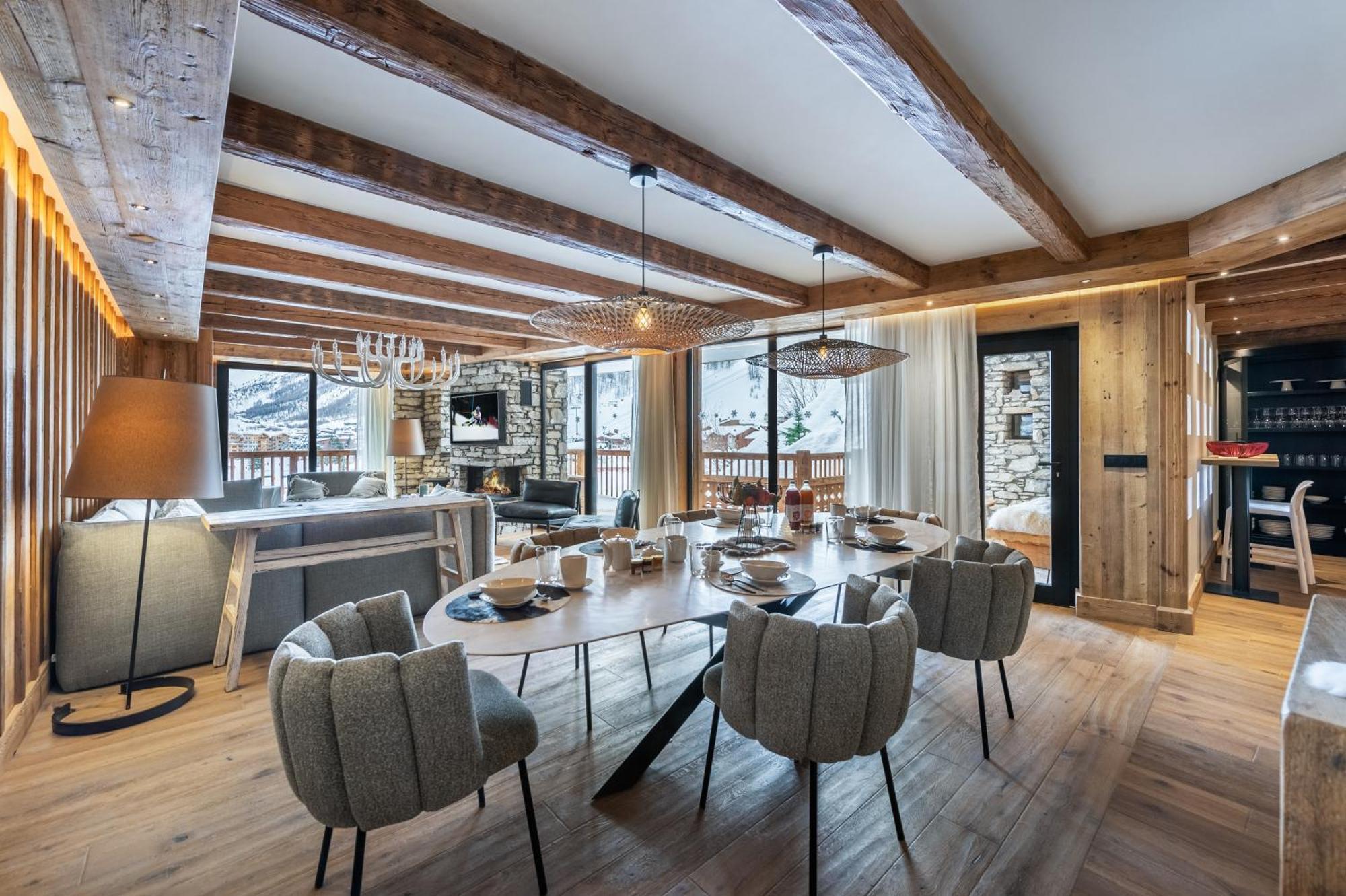 Penthouse Best View - Les Chalets Covarel Val-d'Isere Exterior photo